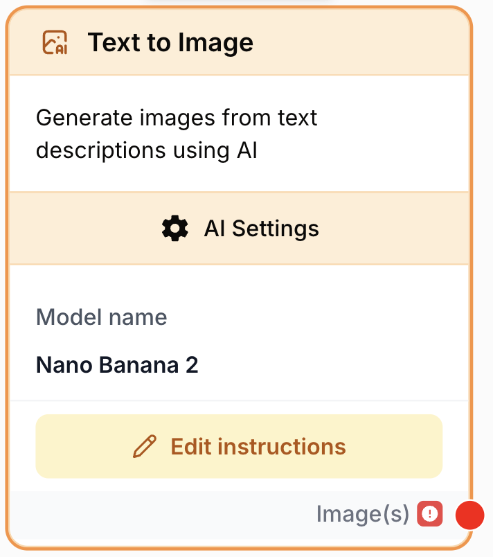 Node Text to Image avec prompt ancres variables et presets modèles sur canevas