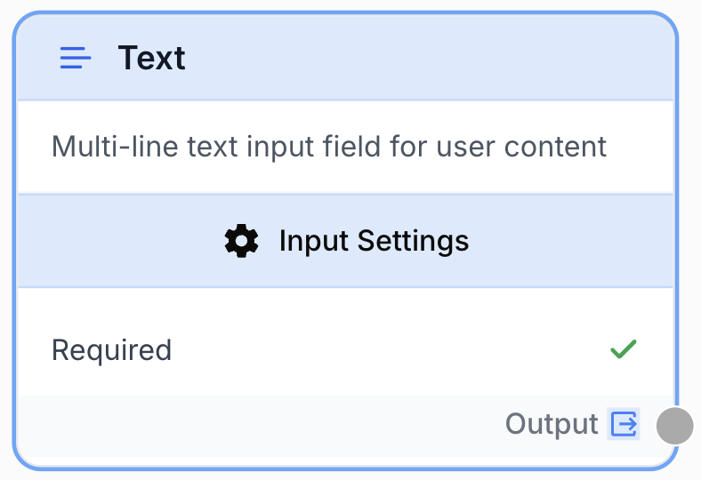 Node Paragraph multiligne sur le canevas pour briefs utilisateur au runtime