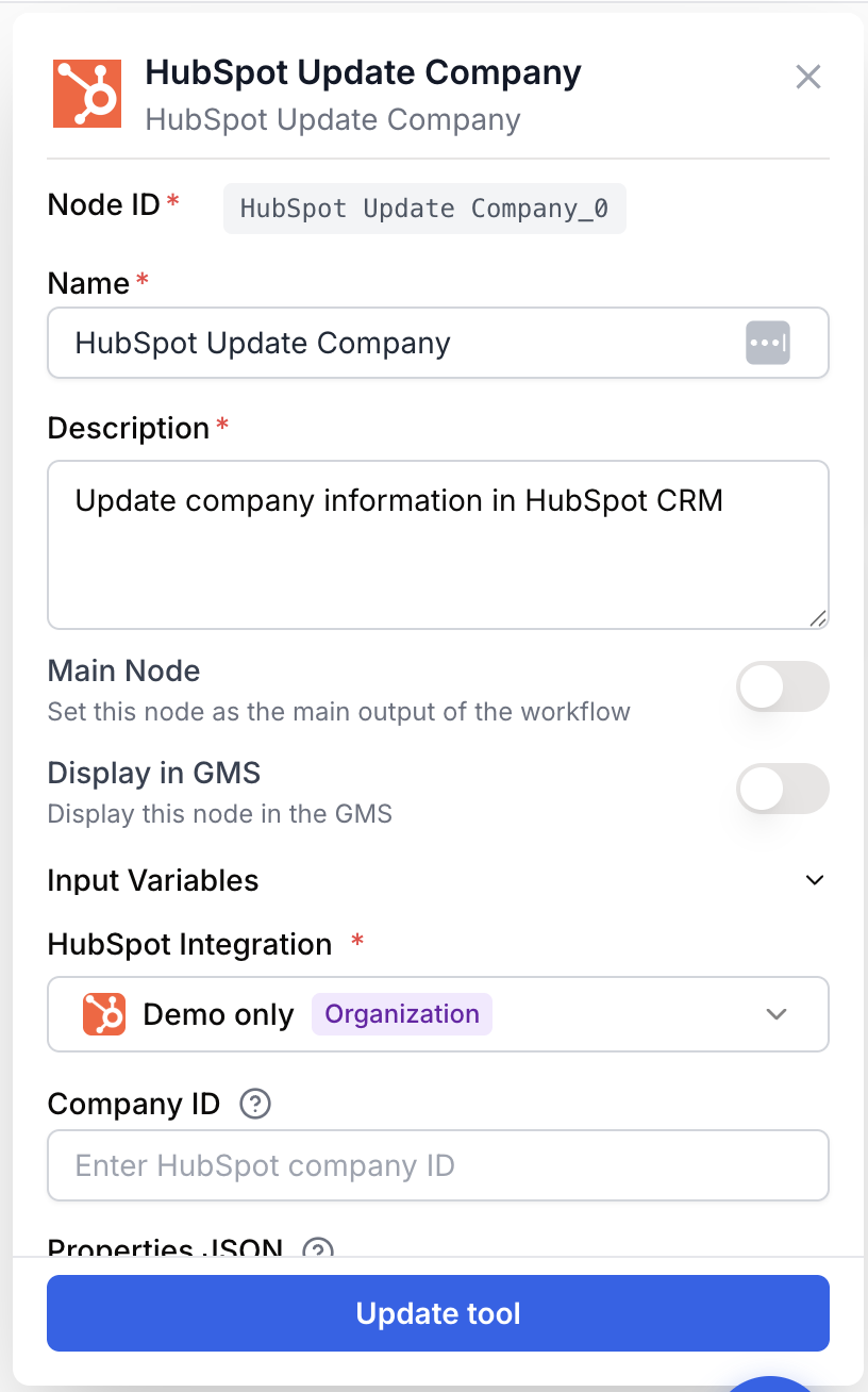 Paramètres mise à jour HubSpot mapping propriétés stratégie conflit identité française