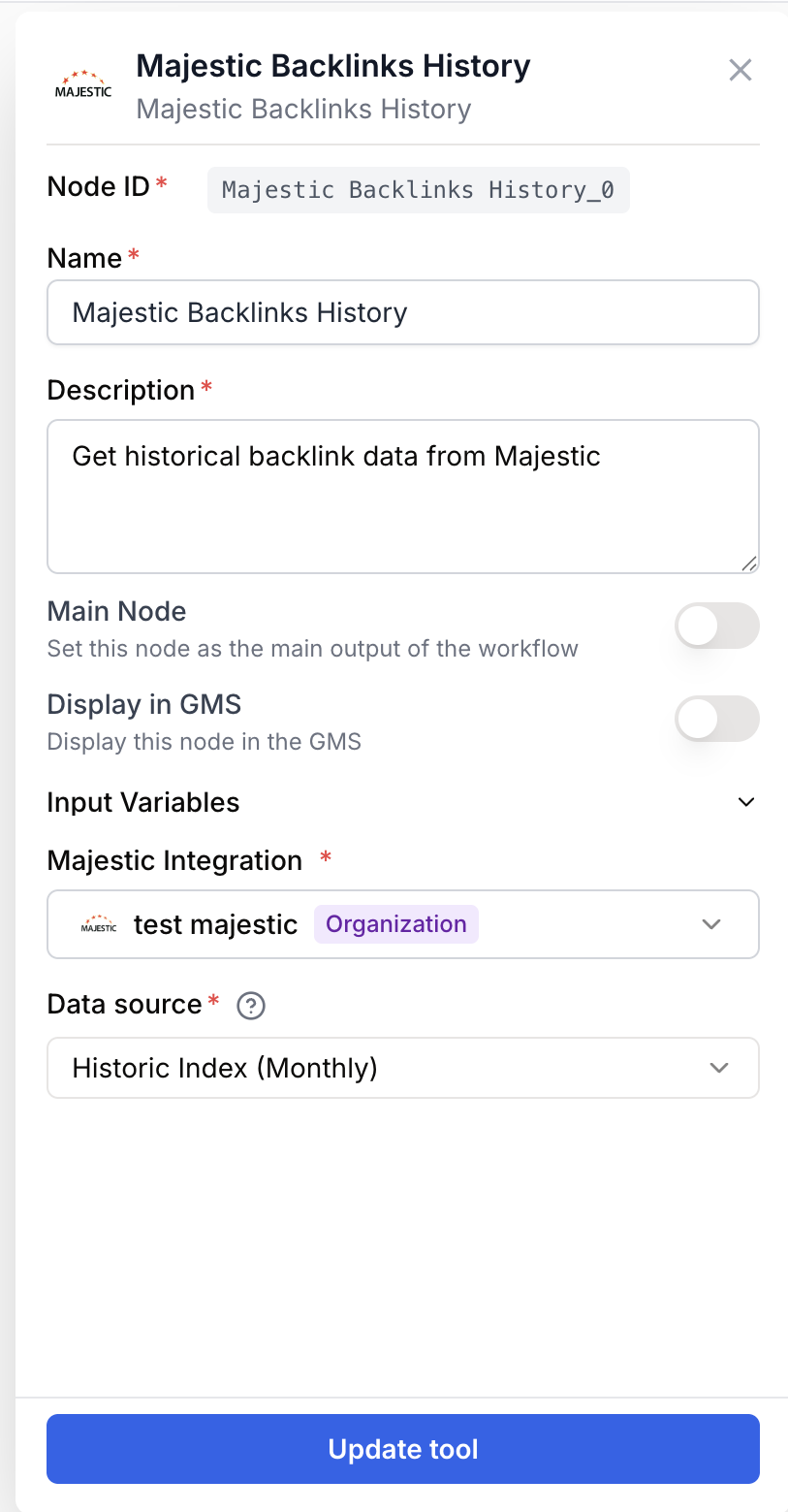 backlinks history node settings panel